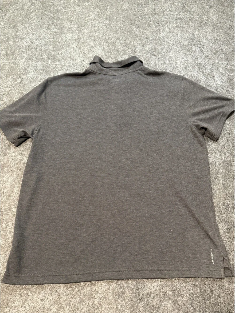 The North Face FlashDry Men’s XL Gray Short Sleeve Performance Polo Shirt